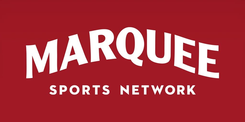 Marquee Sports Network Logo Red Bkg