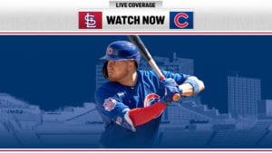 Cubs Cardinals Caratini Blue Web Watch Now 9 5 20