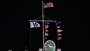43 W Flag Waves Wider With Standings Flags