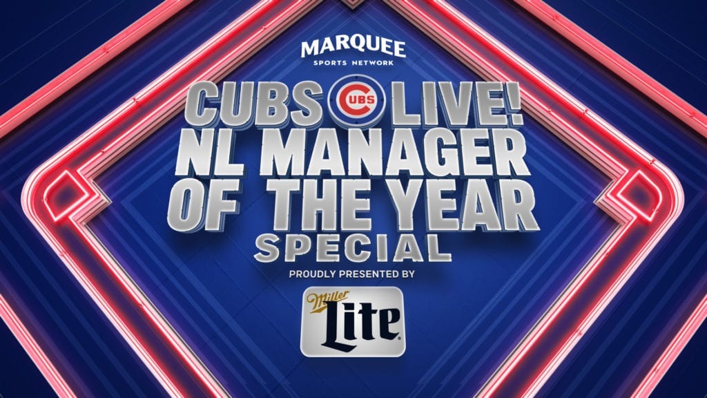 Cubslive Nl Manager Of The Year Spcl