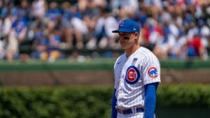 Rizzo Cubs Sweep Padres Story Slide