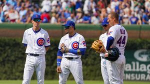 Duffy Baez Hoerner And Rizzo Chat 2