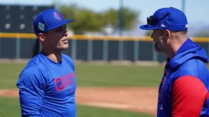 Nico Hoerner David Ross State Of Cubs Ss Image