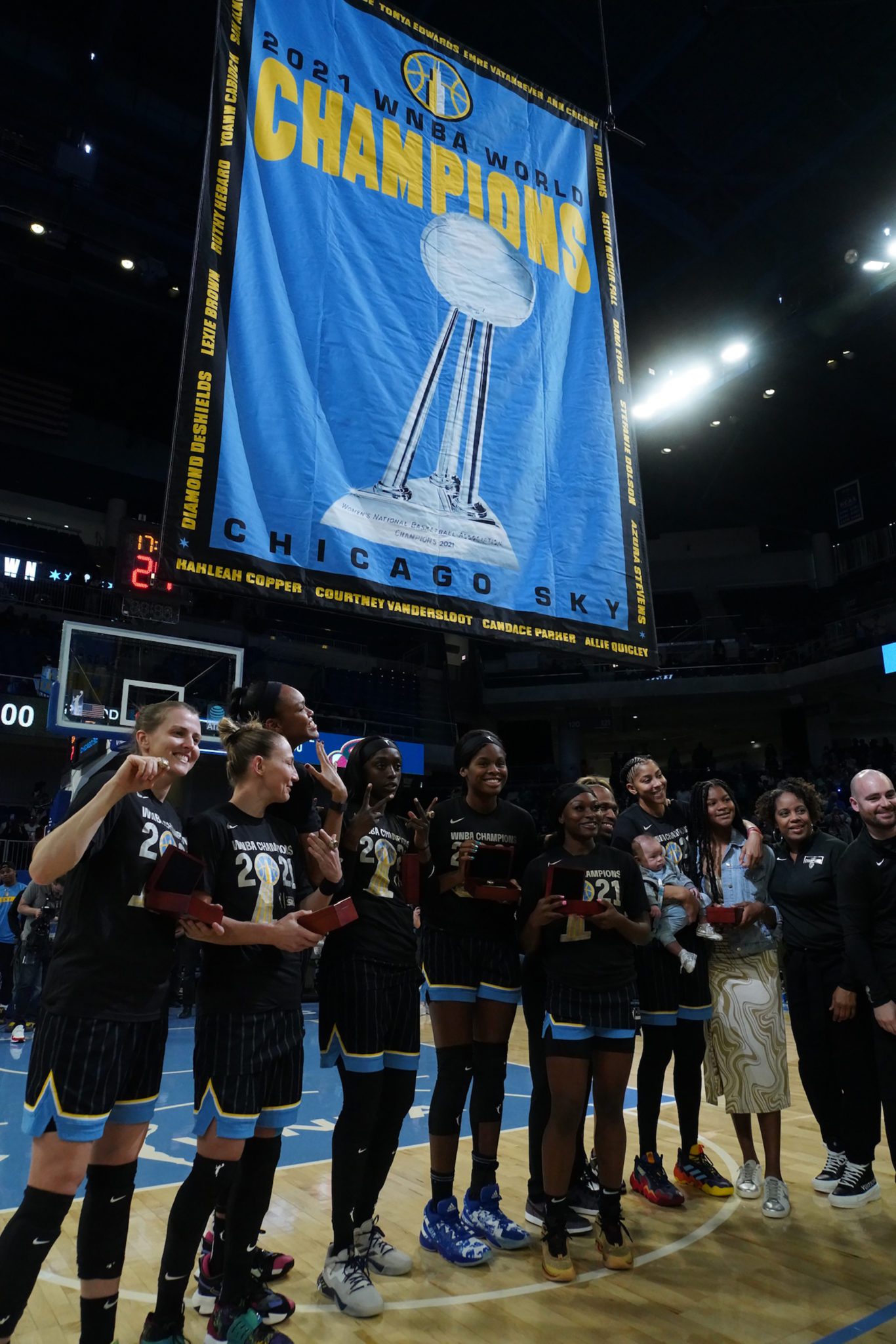 Chicago Sky championship ring and banner ceremony set for May 24 - Windy  City Times