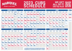 MLB unveils new-look Cubs schedule for 2023 | Chicago Cubs News