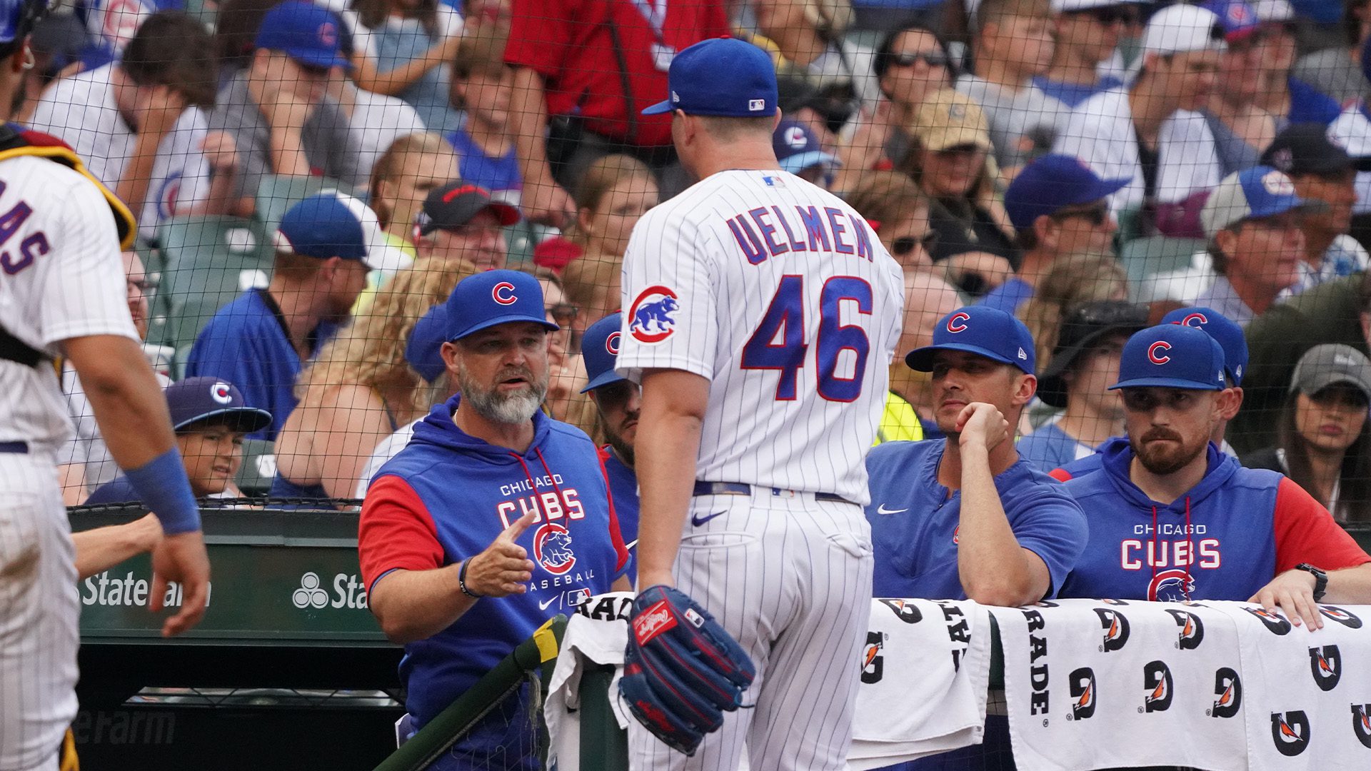 Erich Uelmen learning on the fly in Cubs bullpen Chicago Cubs News
